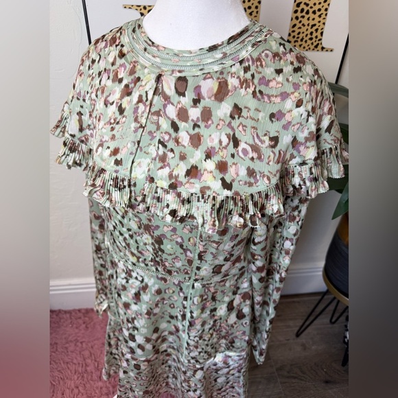 NWOT Ted Baker Floral Long Sleeve Dress - Picture 7 of 15
